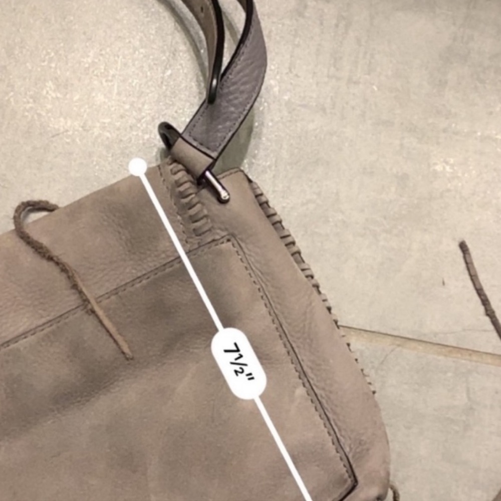 Rebecca Minkoff grey suede leather crossbody - Picture 6 of 6